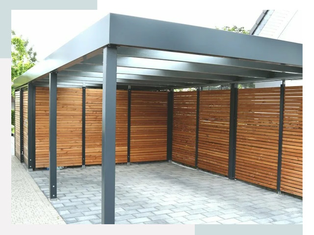 Навесы для парковки в Темрюке