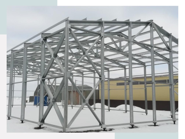 Каркасные ангары в Темрюке