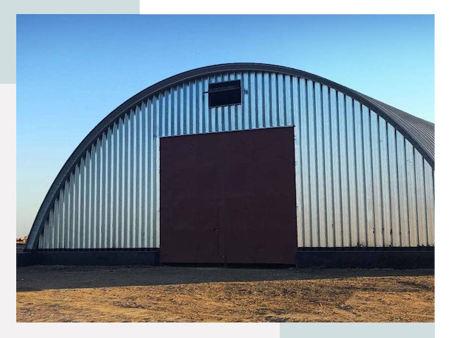 Арочные ангары в Темрюке