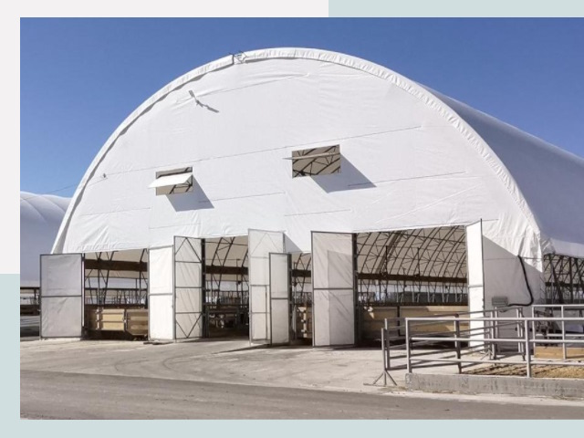 Тентовые ангары по цене 618 руб. в Темрюк