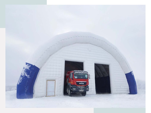 Мобильные ангары в Темрюке