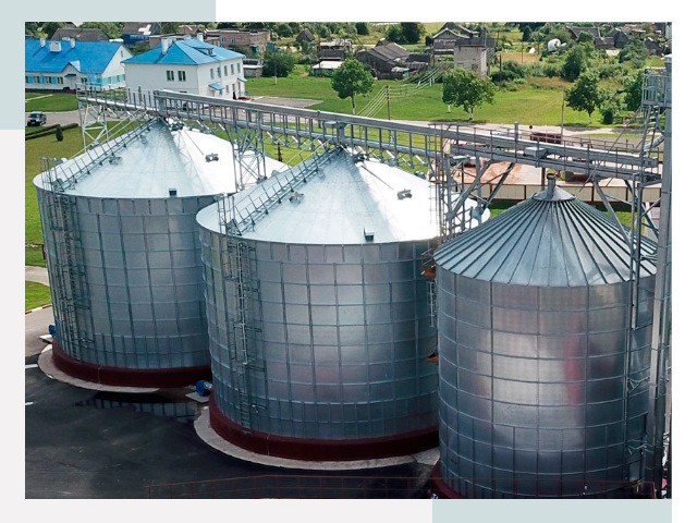 Металлические силосы в Темрюке