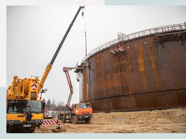 Монтаж резервуаров в Темрюке от 618 руб. за м³