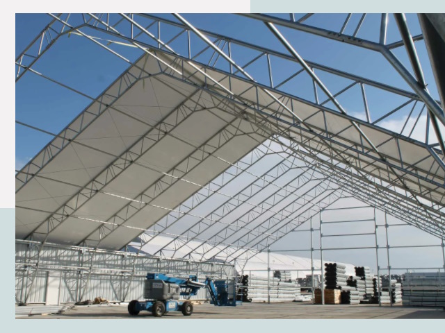 Каркасно-тентовые сооружения от СтальСтрой-Тмр по цене 618 руб.