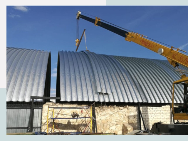 Реконструкция ангаров в Темрюке от 618 руб.