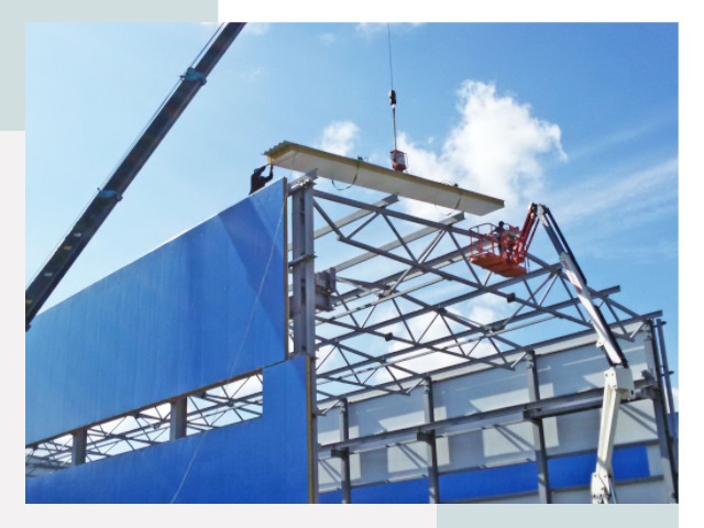 Монтаж сэндвич-панелей в Темрюке