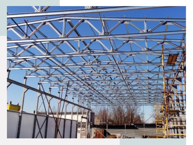 Металлокаркасы для складов в Темрюке